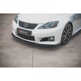 Maxton Front Splitter V.1 Lexus IS F Mk2 Gloss Black, MAXTON DESIGN