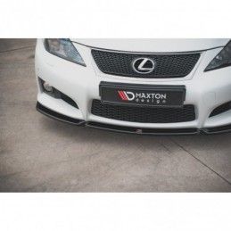 Maxton Front Splitter V.1 Lexus IS F Mk2 Gloss Black, MAXTON DESIGN