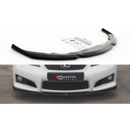 Maxton Front Splitter V.2 Lexus IS F Mk2 Gloss Black, MAXTON DESIGN