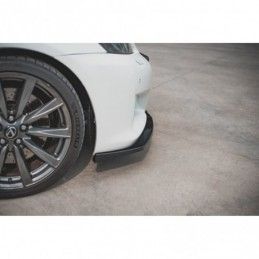 Maxton Front Splitter V.2 Lexus IS F Mk2 Gloss Black, MAXTON DESIGN