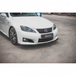 Maxton Front Splitter V.2 Lexus IS F Mk2 Gloss Black, MAXTON DESIGN