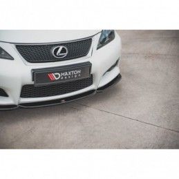 Maxton Front Splitter V.2 Lexus IS F Mk2 Gloss Black, MAXTON DESIGN