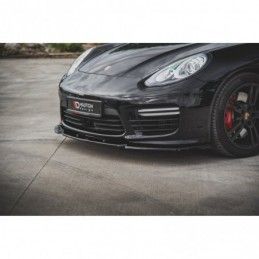 Maxton Front Splitter V.1 Porsche Panamera Turbo 970 Facelift Gloss Black, MAXTON DESIGN