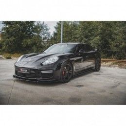 Maxton Front Splitter V.1 Porsche Panamera Turbo 970 Facelift Gloss Black, MAXTON DESIGN