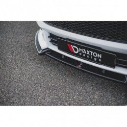 Maxton Front Splitter V.4 Ford Focus ST Mk3 Facelift Gloss Black, MAXTON DESIGN