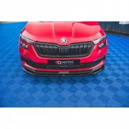 Maxton Front Splitter V.1 Skoda Kamiq Gloss Black, MAXTON DESIGN