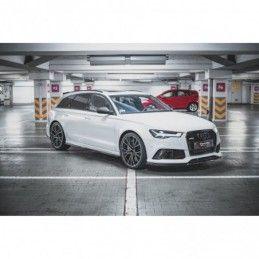 Maxton Front Splitter V.3 Audi RS6 C7 Gloss Black, MAXTON DESIGN