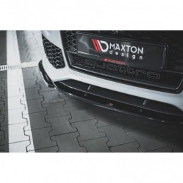 Maxton Front Splitter V.3 Audi RS6 C7 Gloss Black, MAXTON DESIGN