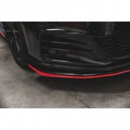 Maxton Front Splitter VW Golf 7 GTI TCR RED, Golf 7