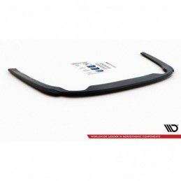 Maxton Central Rear Splitter Skoda Octavia Mk4 Gloss Black, SKODA