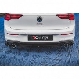 Maxton Central Rear Splitter Volkswagen Golf 8 GTI Gloss Black, MAXTON DESIGN