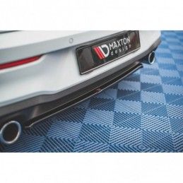 Maxton Central Rear Splitter Volkswagen Golf 8 GTI Gloss Black, MAXTON DESIGN