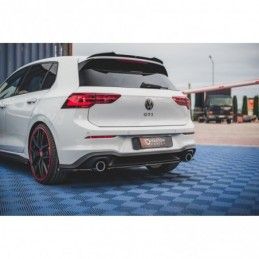 Maxton Central Rear Splitter Volkswagen Golf 8 GTI Gloss Black, MAXTON DESIGN