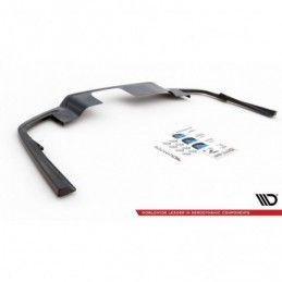 Maxton Central Rear Splitter Volvo S60/V60 R-Design Mk3 Gloss Black, MAXTON DESIGN