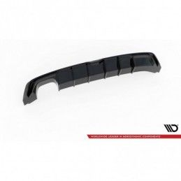 Maxton Rear Valance SEAT Leon Mk3 FR Facelift Gloss Black, Leon Mk3 FR