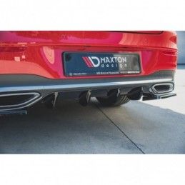 Maxton Rear Valance Mercedes-Benz CLA Shooting Brake AMG-Line X118 Gloss Black, MERCEDES