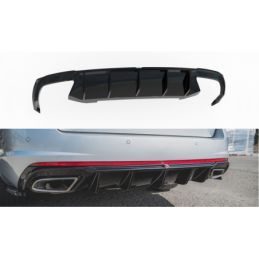 Maxton Rear Valance V.2 Skoda Octavia RS Mk3 / Mk3 FL Hatchback / Estate Gloss Black \ Gasoline, SKODA