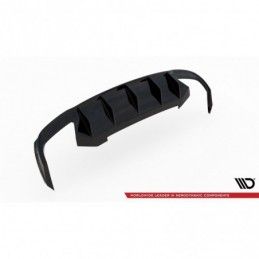 Maxton Rear Valance V.2 Skoda Octavia RS Mk3 / Mk3 FL Hatchback / Estate Gloss Black \ Gasoline, SKODA