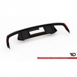 Maxton Rear Valance V.2 Skoda Octavia RS Mk3 / Mk3 FL Hatchback / Estate Gloss Black \ Gasoline, SKODA