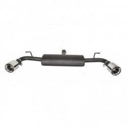 Maxton Rear Valance With Exhaust Ford Focus ST-Line Mk4 Gloss Black \ Multibras, FORD