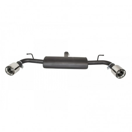 Maxton Rear Valance With Exhaust Ford Focus ST-Line Mk4 Gloss Black \ Multibras, FORD