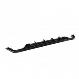 Maxton Rear Valance with Exhaust Ford Focus MK4 St-line Gloss Black \ Multibras, FORD