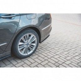 Maxton Rear Side Splitters Ford Mondeo Vignale Mk5 Facelift Gloss Black, FORD