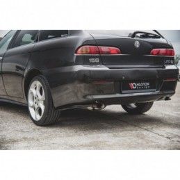 Maxton Rear Side Splitters Alfa Romeo 156 SW Facelift Gloss Black, 156