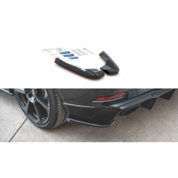 tuning Rear Side Splitters V.2 Audi RS3 8V Sportback Facelift Gloss Black