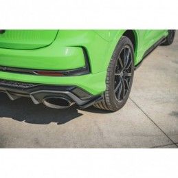 Maxton Rear Side Splitters Audi RSQ3 F3 Gloss Black, Q3 / RSQ3 F25