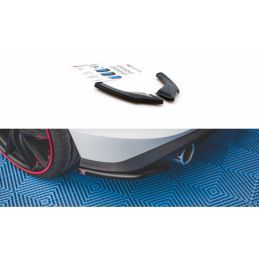 Maxton Rear Side Splitters Volkswagen Golf 8 GTI Gloss Black, MAXTON DESIGN