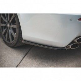 Maxton Rear Side Splitters Lexus IS F Mk2 Gloss Black, MAXTON DESIGN