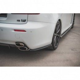 Maxton Rear Side Splitters Lexus IS F Mk2 Gloss Black, MAXTON DESIGN