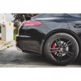 Maxton Rear Side Splitters Porsche Panamera Turbo 970 Facelift Gloss Black, MAXTON DESIGN