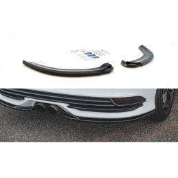 Maxton Rear Side Splitters V.2 Ford Focus ST Mk3 Facelift Gloss Black, MAXTON DESIGN