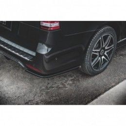 Maxton Rear Side Splitters V.2 Mercedes-Benz V-Class AMG-Line W447 Facelift Gloss Black, MAXTON DESIGN