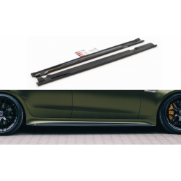 Side Skirts Diffusers Mercedes-AMG GT 63S 4-Door Coupe Gloss Black, MERCEDES