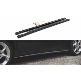 Maxton Side Skirts Diffusers Alfa Romeo 156 Facelift Gloss Black, 156