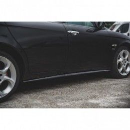 Maxton Side Skirts Diffusers Alfa Romeo 156 Facelift Gloss Black, 156