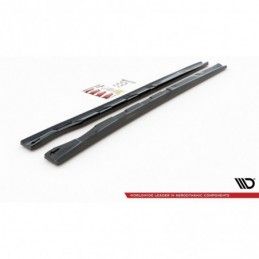 Maxton Side Skirts Diffusers Alfa Romeo 156 Facelift Gloss Black, 156