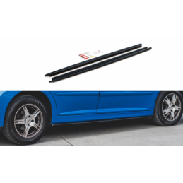 tuning Side Skirts Diffusers Peugeot 207 Sport Gloss Black
