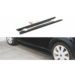 tuning Side Skirts Diffusers Mini Cooper / One R50 Gloss Black