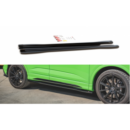 tuning Side Skirts Diffusers Audi RSQ3 F3 Gloss Black