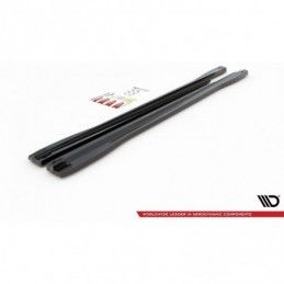 Maxton Side Skirts Diffusers Audi RSQ3 / Q3 S-Line F3 Gloss Black, Q3 / RSQ3 F25