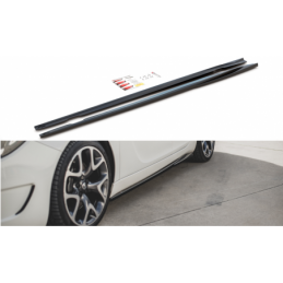 Maxton Side Skirts Diffusers Opel Insignia Mk. 1 OPC Gloss Black, OP-IS-1F-OPC-SD1G, MAXTON DESIGN Neotuning.com