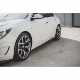 Maxton Side Skirts Diffusers Opel Insignia Mk. 1 OPC Gloss Black, Opel