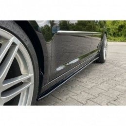 Maxton Side Skirts Diffusers Volkswagen Caddy Mk. 4 Gloss Black, Caddy