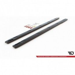 Maxton Side Skirts Diffusers Volkswagen Caddy Mk. 4 Gloss Black, Caddy