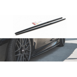 tuning Side Skirts Diffusers V.2 BMW 5 F10/F11 M-Pack Gloss Black