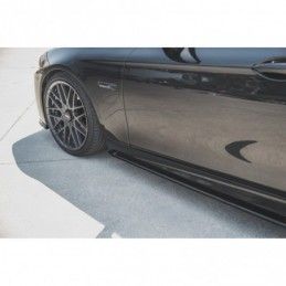 Maxton Side Skirts Diffusers V.2 BMW 5 F10/F11 M-Pack Gloss Black, Serie 5 F10/ F11